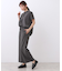 【E‐QUALITY／ウエスト総ゴム／セットアップ／単品使いOK◎】ブラウス＋ストレートパンツセット