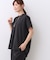 【E‐QUALITY／ウエスト総ゴム／セットアップ／単品使いOK◎】ブラウス＋ストレートパンツセット