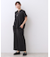 【E‐QUALITY／ウエスト総ゴム／セットアップ／単品使いOK◎】ブラウス＋ストレートパンツセット
