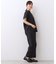 【E‐QUALITY／ウエスト総ゴム／セットアップ／単品使いOK◎】ブラウス＋ストレートパンツセット