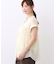 【E‐QUALITY／二の腕さりげなくカバー／涼しく着られる◎】シャーリングブラウス