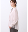 【きちんと見え／通勤／セレモニーにおすすめ◎】ドット柄ボウタイブラウス
