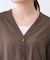 【E‐QUALITY／体型カバー／涼しく着られる◎】シャツ風カーディガン