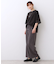 【E‐QUALITY／体型カバー／涼しく着られる◎】シアー×レースデザインプルオーバー