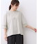 【E‐QUALITY／体型カバー／涼しく着られる◎】シアー×レースデザインプルオーバー
