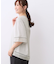 【E‐QUALITY／体型カバー／涼しく着られる◎】シアー×レースデザインプルオーバー
