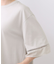 【E‐QUALITY／体型カバー／涼しく着られる◎】シアー×レースデザインプルオーバー