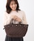【ショルダー付き／コーディネートのアクセントに◎】キルティングバッグ