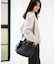 【ショルダー付き／コーディネートのアクセントに◎】キルティングバッグ