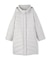 【定番人気／ウエスト調整可】フーデッドロングダウンコート