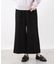 【腰周りすっきり◎】ワイドクロップドパンツ