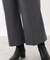 【腰周りすっきり◎】ワイドクロップドパンツ