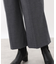 【腰周りすっきり◎】ワイドクロップドパンツ