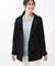 【衿が顔に当たらない◎】スタンドネックミドルコート
