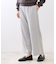 【E‐QUALITY／ウエスト総ゴム】ワイドストレートパンツ