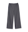 【E‐QUALITY／ウエスト総ゴム】ワイドストレートパンツ