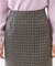 【秋映え◎】千鳥格子風タイトスカート