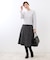 【広がりすぎない／美シルエット◎】ツイードフレアスカート
