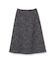 【広がりすぎない／美シルエット◎】ツイードフレアスカート