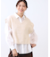 【単品使い◎】ニットベスト＋シャツセット