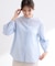 【ゆったり着られる◎】バンドカラーシャツブラウス