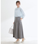 ダンガリータックフレアスカート