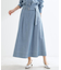 ダンガリータックフレアスカート