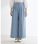 ダンガリーワイドパンツ