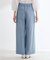 ダンガリーワイドパンツ