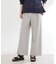 ドライタッチストレートワイドパンツ