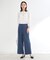 ドライタッチストレートワイドパンツ