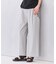 ドライタッチストレートワイドパンツ