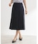 タックプリーツセミロング丈スカート