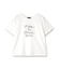 【接触冷感】ラインアート刺繍Tシャツ