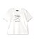 【接触冷感】ラインアート刺繍Tシャツ