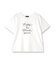 【接触冷感】ラインアート刺繍Tシャツ