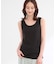 ラウンドネックカットソータンクトップ