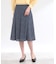 ウエスト切り替えフレアスカート
