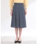 ウエスト切り替えフレアスカート