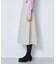 【SS-4Lサイズ】ウエストビットデザイン フレアスカート