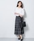 【SS-4Lサイズ／通勤／セレモニー】クルーネック シフォンブラウス