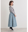 【6色展開／大人フェミニン】アシメフリルニット