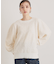 【web限定／今すぐ活躍】リボンヤーンニット