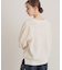 【web限定／今すぐ活躍】リボンヤーンニット