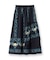 【ティアード／ウエストゴム】オリエンタルパネルスカート