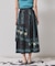 【ティアード／ウエストゴム】オリエンタルパネルスカート