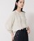 【お仕事にも！／プリーツフリル】春色ブラウス