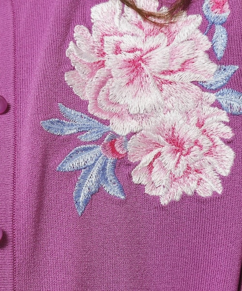 stina スティナLサイズ ブラードフラワー ピンク stina / type L long ribbon / blue rose×light pink