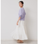 【軽い着心地／インド綿】ティアードロングスカート