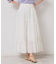 【軽い着心地／インド綿】ティアードロングスカート